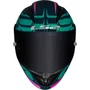 Capacete LS2 FF323 Arrow R Flames Azul Vermelho