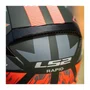 Capacete Fechado Ls2 Ff353 Rapid Xtreet Fosco Preto Vermelho