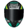 Capacete Fechado LS2 FF353 UFO Verde Amarelo Flou