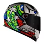 Capacete Fechado Ls2 Ff358 Alex Barros Prata