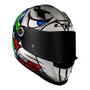 Capacete Fechado Ls2 Ff358 Alex Barros Prata
