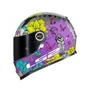 Capacete Fechado Ls2 Ff358 Dreamcatcher Flores Prata