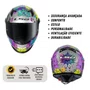 Capacete Fechado Ls2 Ff358 Dreamcatcher Flores Prata