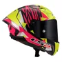 Capacete Ls2 Ff805 Thunder C GP Aldeguer Amarelo Vermelho
