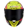 Capacete Ls2 Ff805 Thunder C GP Aldeguer Amarelo Vermelho