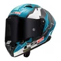 Capacete Ls2 Ff805 Thunder C GP Huertas Azul