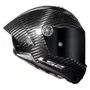 Capacete Ls2 Ff805 Thunder C GP Solid Carbon Preto