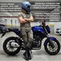 Capacete LS2 FF808 Stream 2 Monocolor Misty Azul