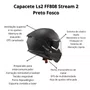 Capacete Fechado Ls2 FF808 Stream 2 Preto Fosco