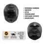 Capacete Fechado Ls2 FF808 Stream 2 Preto Fosco