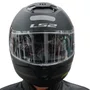 Capacete Fechado Ls2 FF808 Stream 2 Preto Fosco