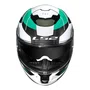 Capacete Fechado LS2 FF808 Stream 2 Road Branco Verde