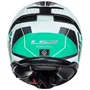 Capacete LS2 FF808 Stream 2 Road Cyan Cinza
