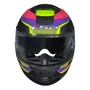 Capacete LS2 FF808 Stream 2 Road Rosa Preto Fosco
