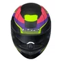 Capacete LS2 FF808 Stream 2 Road Rosa Preto Fosco