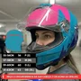 Capacete LS2 FF808 Stream 2 Thunderbiz Azul