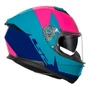 Capacete LS2 FF808 Stream 2 Thunderbiz Azul