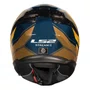 Capacete LS2 FF808 Stream 2 Vintage Azul Laranja