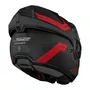 Capacete Articulado Ls2 Ff906 Advant Bend Preto Vermelho Fosco