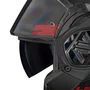 Capacete Articulado Ls2 Ff906 Advant Bend Preto Vermelho Fosco