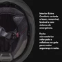 Capacete Articulado Ls2 Ff906 Advant Noir Preto Fosco