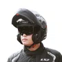 Capacete Articulado LS2 FF908 Strobe 2 Preto Fosco