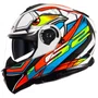 Capacete Articulado LS2 FF908 Strobe 2 Xdron Neon Laranja