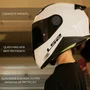 Capacete Fechado Ls2 Infantil FF812 Monocolor Branco