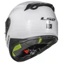 Capacete Fechado Ls2 Infantil FF812 Monocolor Branco