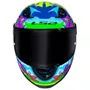 Capacete Fechado Ls2 Infantil FF812 Svent Azul Verde