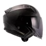 Capacete Aberto LS2 Infinity 2 C Solid Carbon Preto