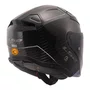 Capacete Aberto LS2 Infinity 2 C Solid Carbon Preto