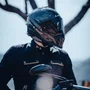 Capacete Fechado Ls2 Mx701 Explorer Carbon Solid