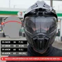 Capacete Ls2 Mx701 Explorer Carbon Solid Preto Fosco
