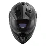 Capacete Ls2 Mx701 Explorer Carbon Solid Preto Fosco