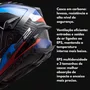 Capacete Ls2 Mx701 Frontier Full Carbon 3x1 Com Óculos Solar