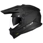 Capacete Ls2 MX702 Pioneer 2 Monocolor Preto Fosco