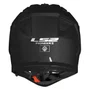 Capacete Ls2 MX702 Pioneer 2 Monocolor Preto Fosco