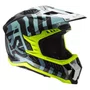 Capacete Motocross Ls2 Mx703 X Force C Barrier Sky Azul
