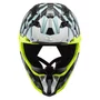 Capacete Motocross Ls2 Mx703 X Force C Barrier Sky Azul