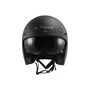 Capacete Aberto Ls2 Of599 Spitfire Flag Fosco Preto Aberto
