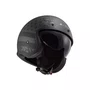 Capacete Aberto Ls2 Of599 Spitfire Flag Fosco Preto Aberto