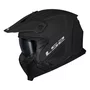 Capacete Aberto Dual LS2 OF606 Drifter Preto Fosco