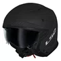 Capacete Aberto Dual LS2 OF606 Drifter Preto Fosco