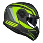 Capacete Articulado LS2 Strobe 2 Phantom Titanium Fosco