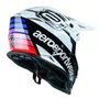 Capacete Off Road Asw Fusion 2.0 Relay Branco Preto