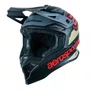 Capacete Off Road Asw Fusion 2.0 Relay Cinza Vermelho