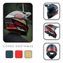 Capacete Off Road Asw Fusion 2.0 Relay Cinza Vermelho