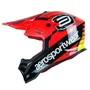 Capacete Off Road Asw Fusion 2.0 Relay Vermelho Preto