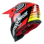 Capacete Off Road Asw Fusion 2.0 Relay Vermelho Preto